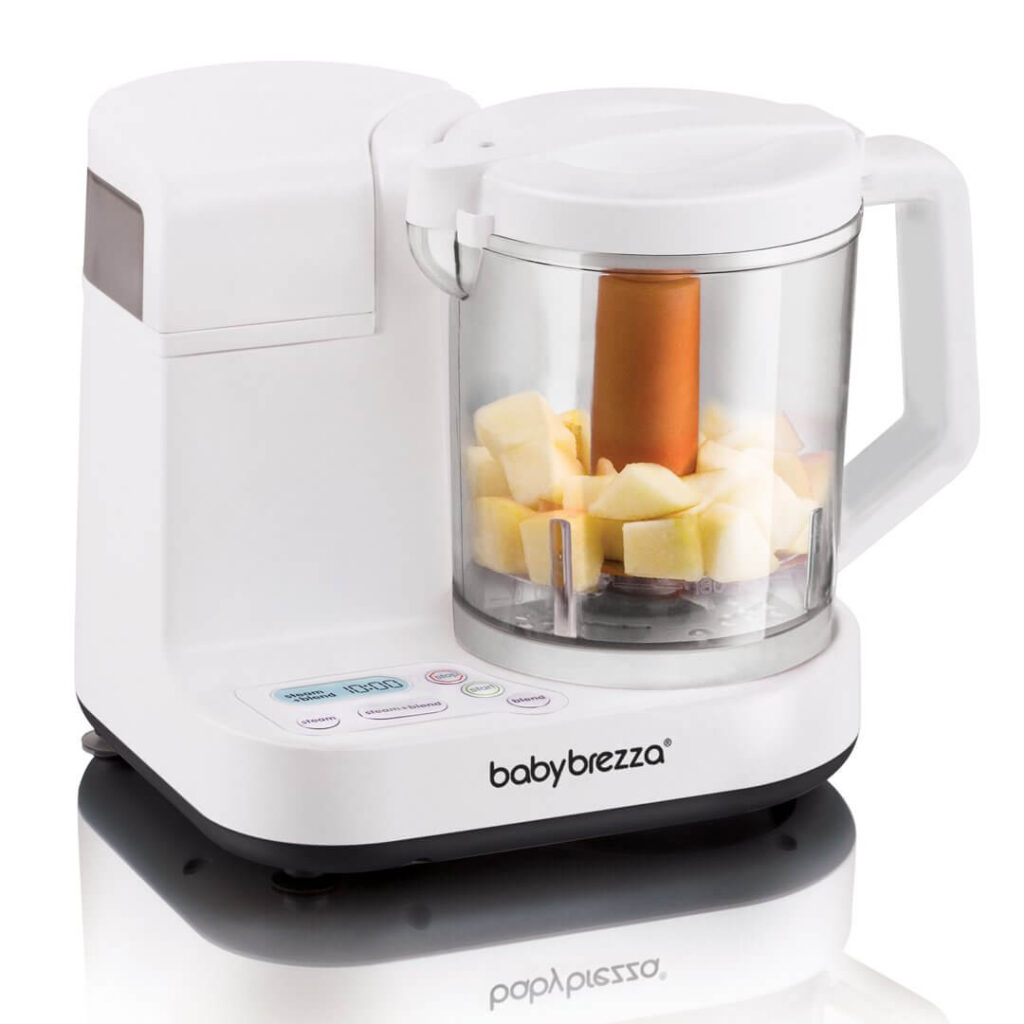 Large capacity Baby Brezza food maker, steamer and blender