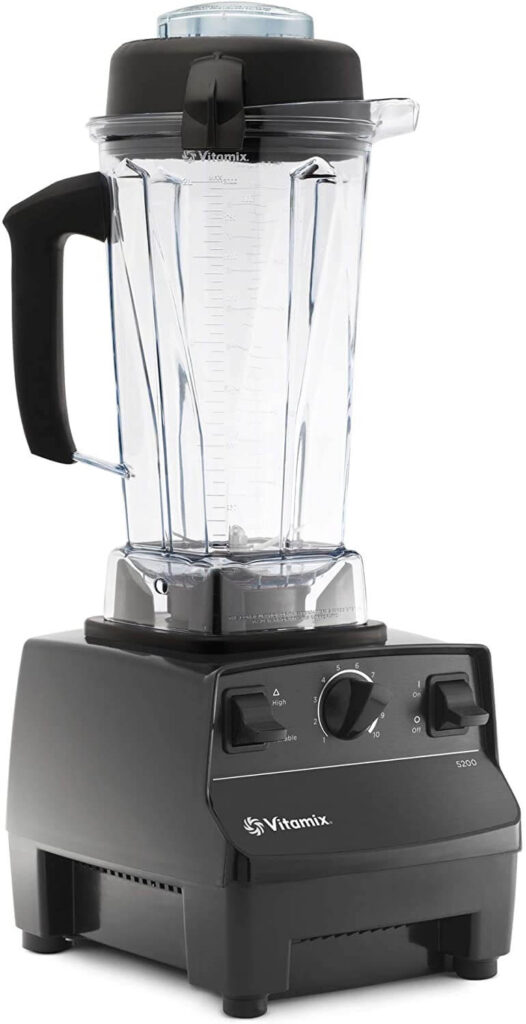 Vitamix to crush tough ingredients.