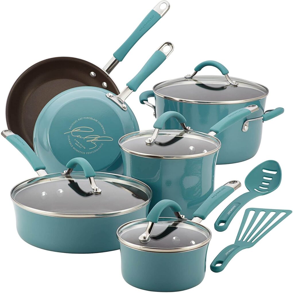 Rachael ray nonstick cookware for effortless cooking,