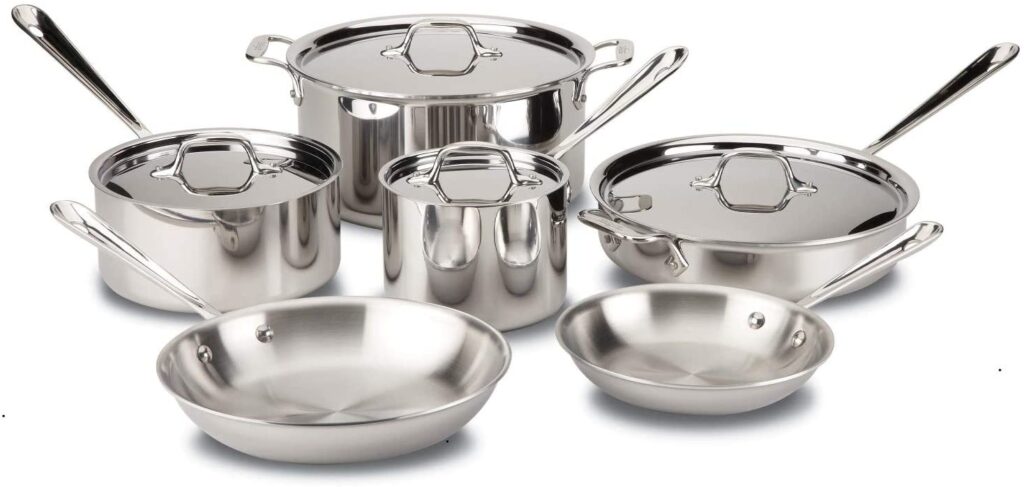 All-clad D3 stainless is dishwasher safe and easy to use.