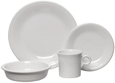 fiesta 4 piece place setting white is lead-free.