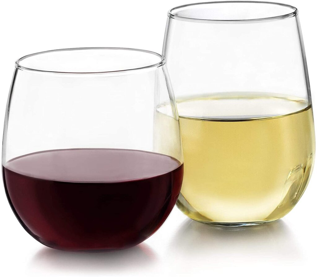Libbey stemless wine glass is durable and safe to use.