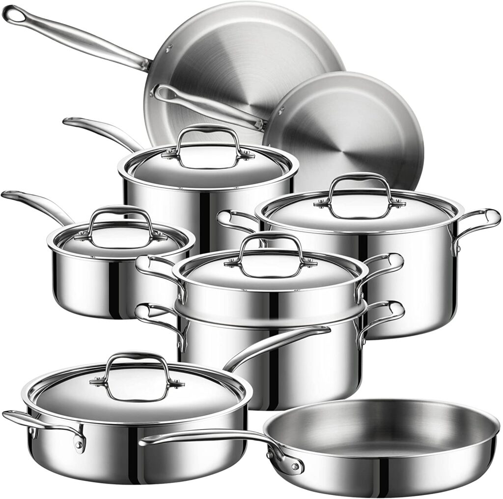 Is it safe to cook with stainless steel