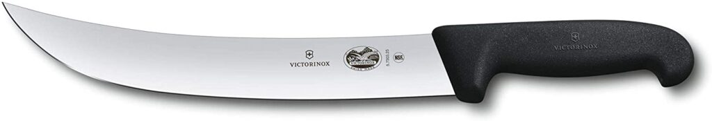 Victorinox swiss army cutlery fibrox curved cimeter knife