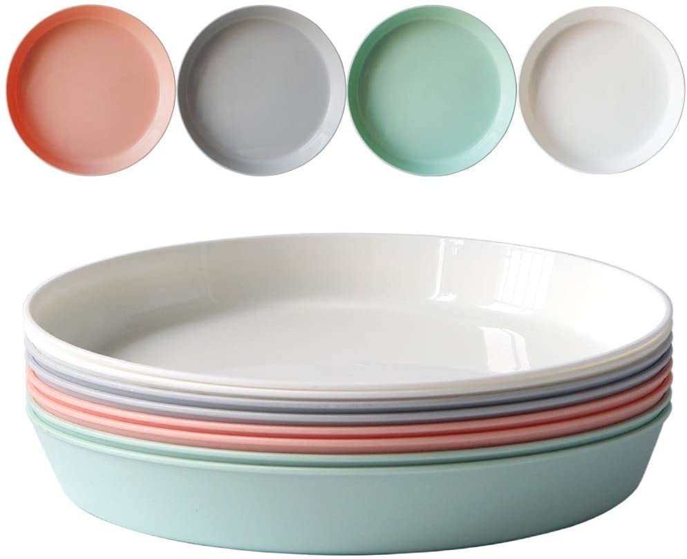 Greenandlife plates with raised for elderly