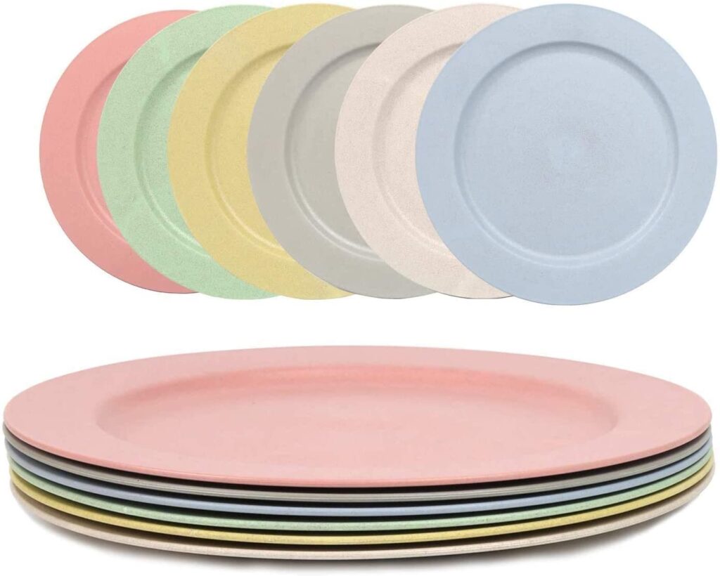 Shopwithgreen lightweight dinner plates.