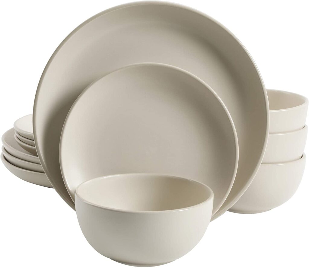 stoneware dinnerware set