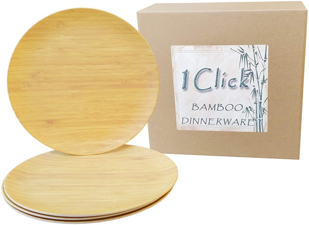 is bamboo dinnerware safe
