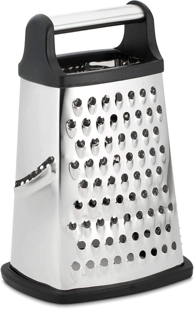 Cheese grater for shredding chicken