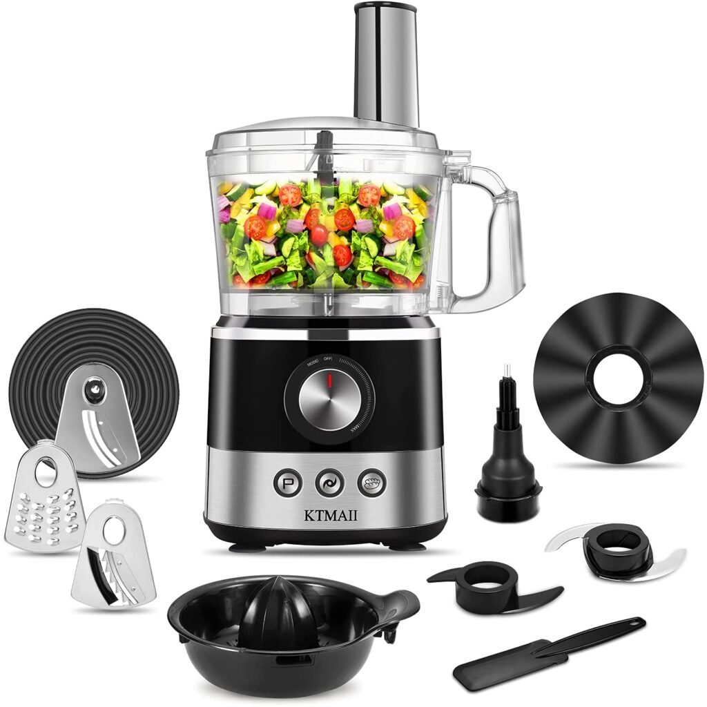 Food processor for shredding chicken