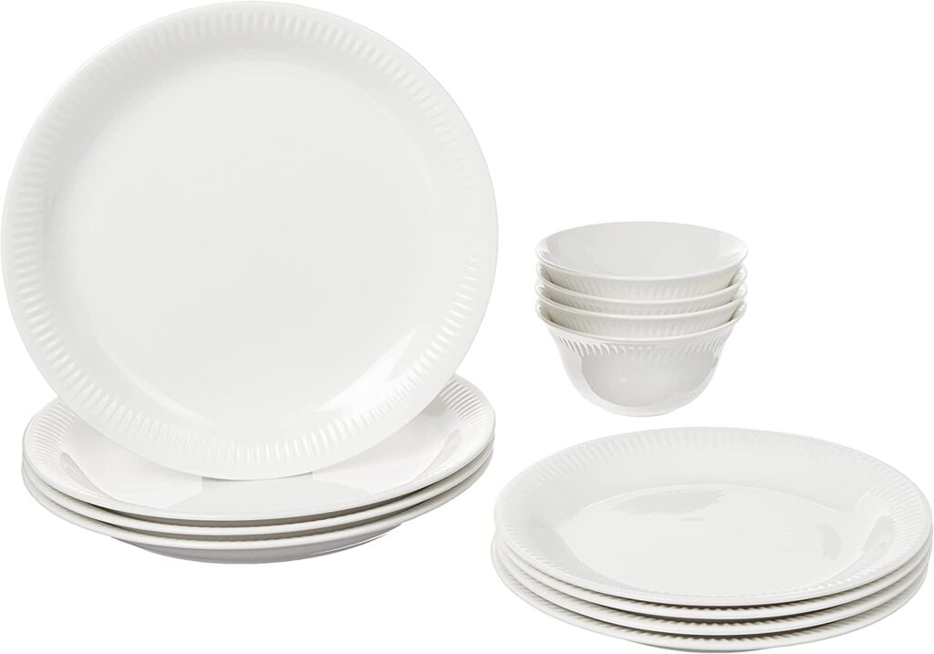 Lenox white dinnerware set made in USA