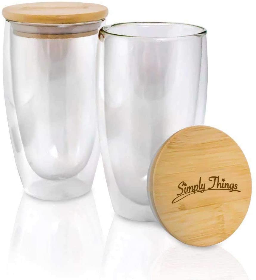 Borosilicate glass mugs
