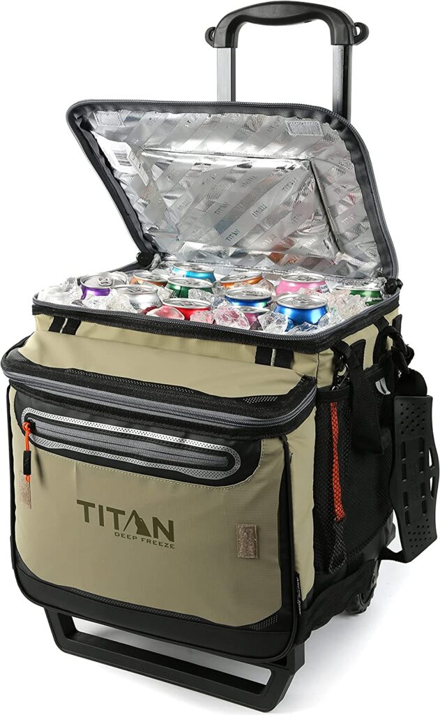 Arctic zone cooler for camping
