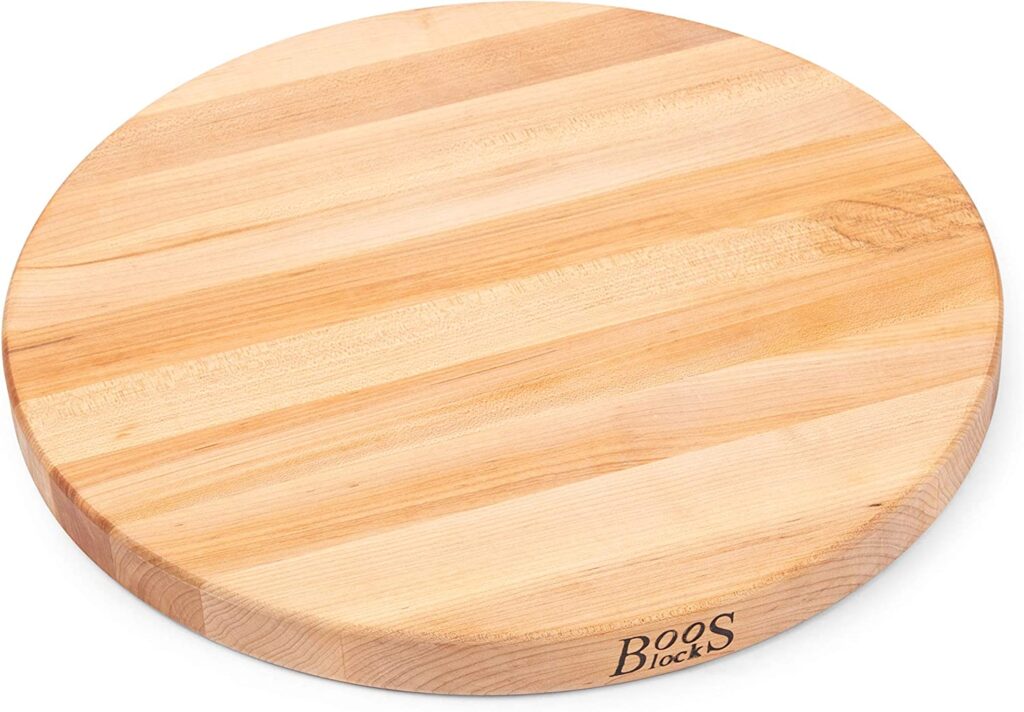 John Boss round cutting board