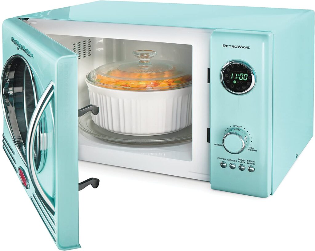 Nostalgia countertop 800 watts microwave