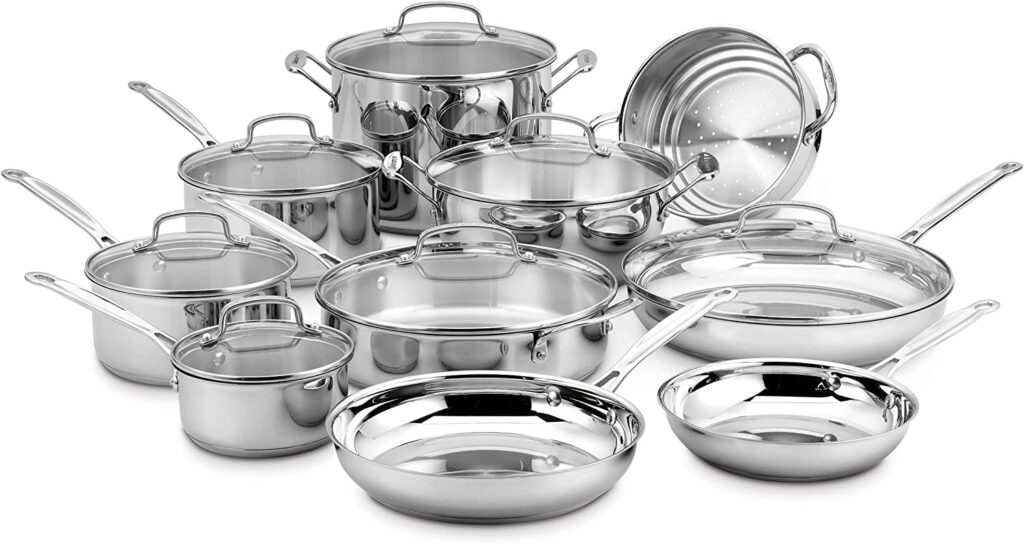 Cuisinart 17 stainless steel cookware