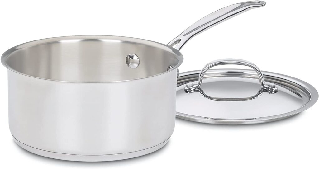 Cuisinart saucepan with cover