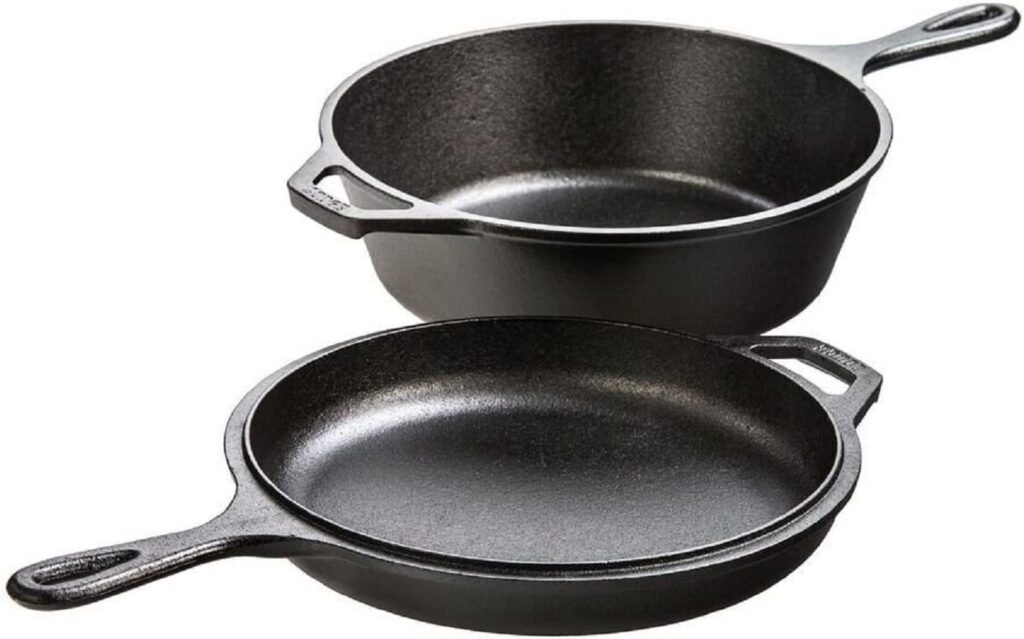 Lodge combo cast iron pan