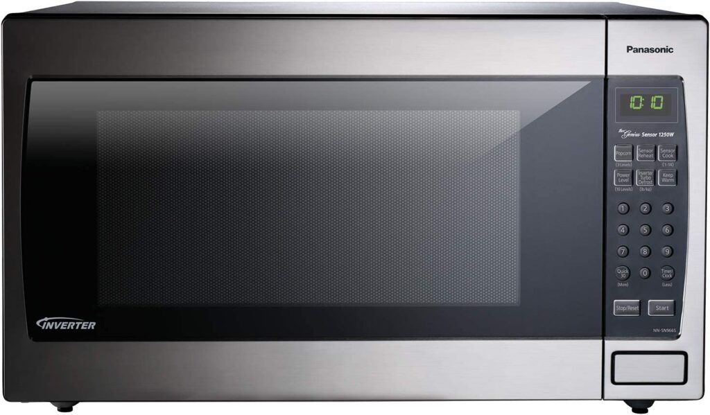Panasonic counter top microwave oven 