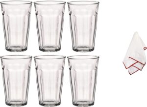 Duralex picarie lead-free drinking glasses