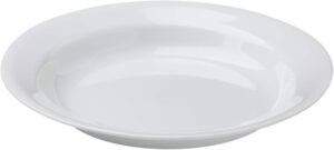 Corelle winter frost white rimmed glass soup bowls