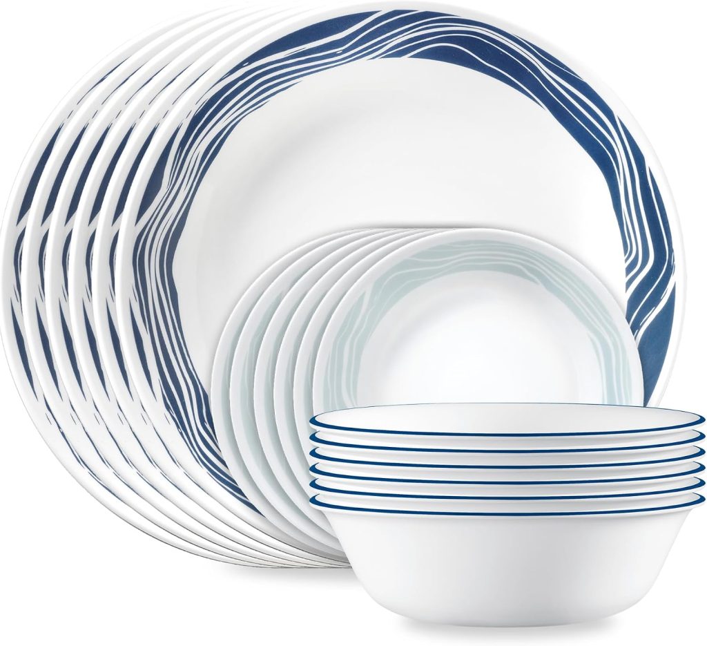 Corelle Vitrelle Glass dinnerware sets