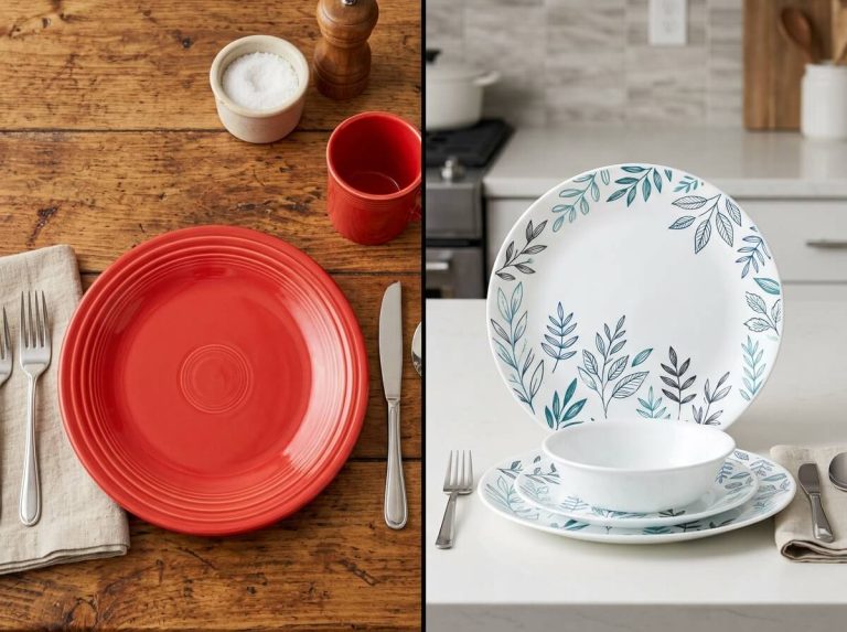 Fiestaware vs Corelle dinnerware