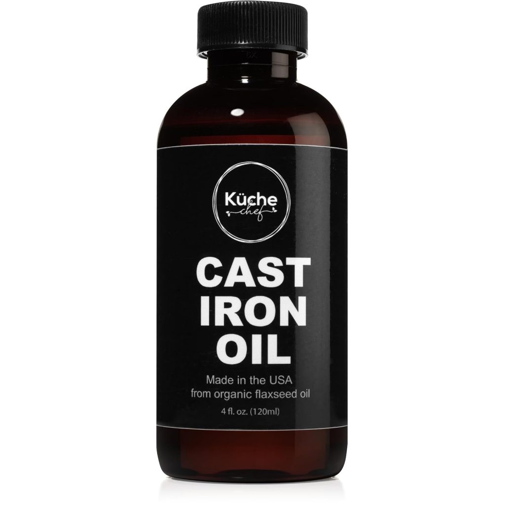flaxseed oil for seasoning cast iron cookware