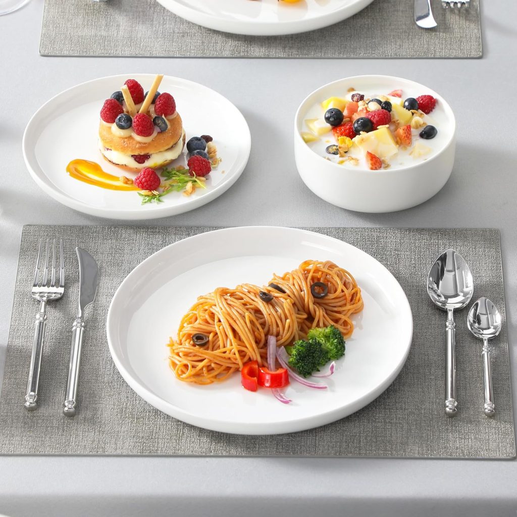 Porcelain Plates and Bowls
