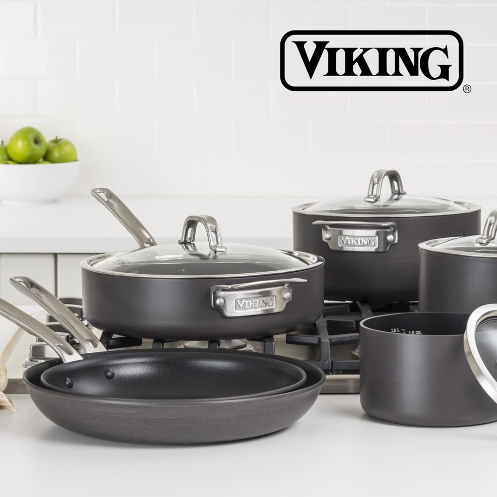Vikings non-stick hard anodized cookware