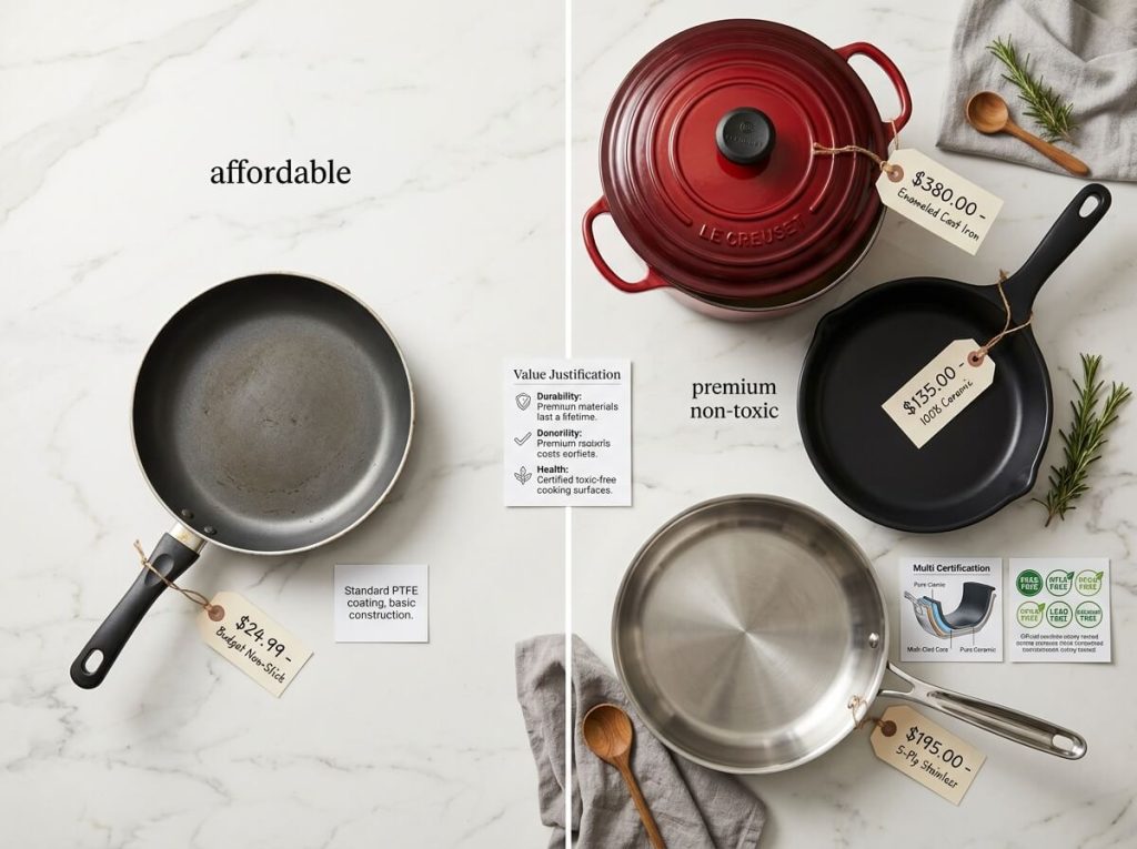 why is non toxic cookware expensive