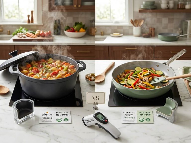 Xtrema vs Caraway cookware