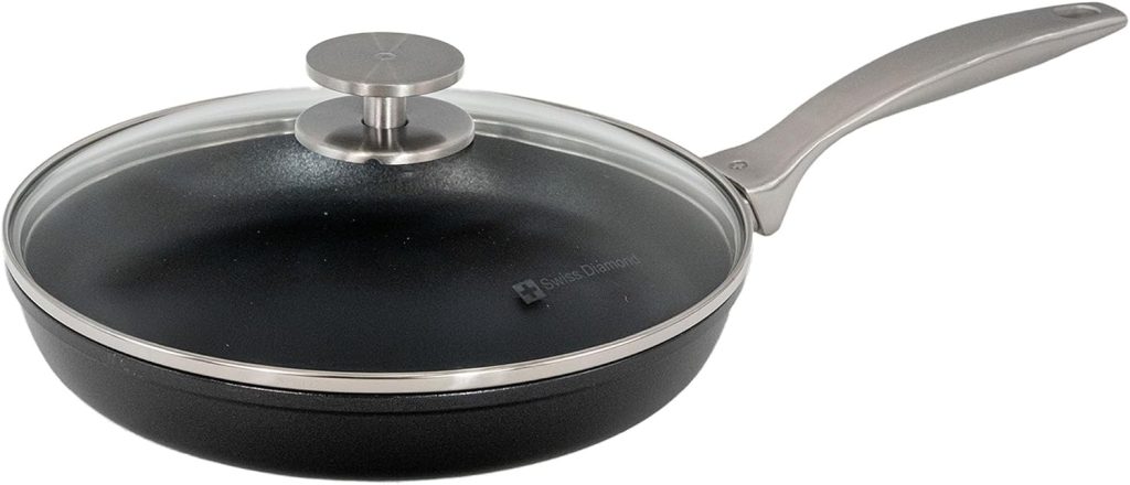 Can I put my swiss diamond pan in the oven