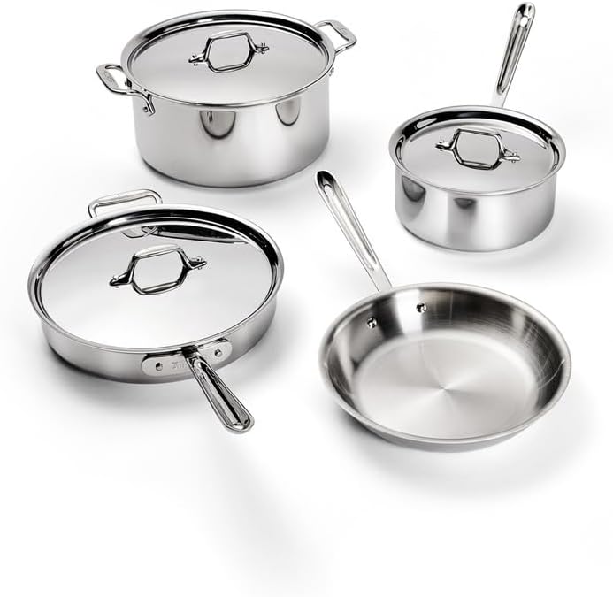 Expensive non toxic stainless steel cookware