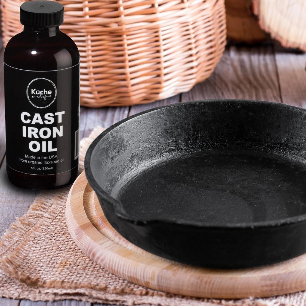 how to season cast iron cookware